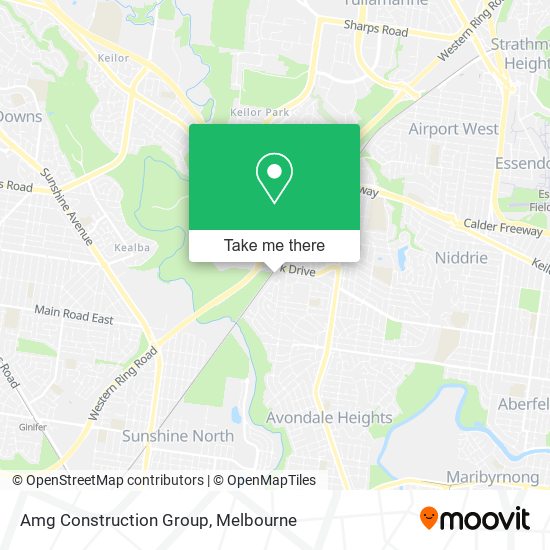 Amg Construction Group map