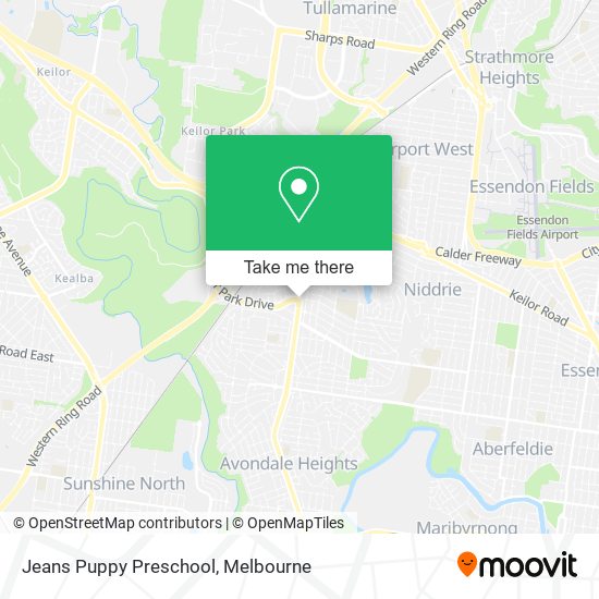 Jeans Puppy Preschool map