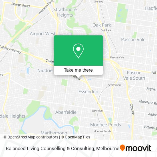 Balanced Living Counselling & Consulting map