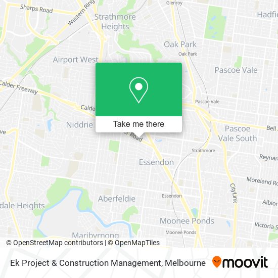 Ek Project & Construction Management map