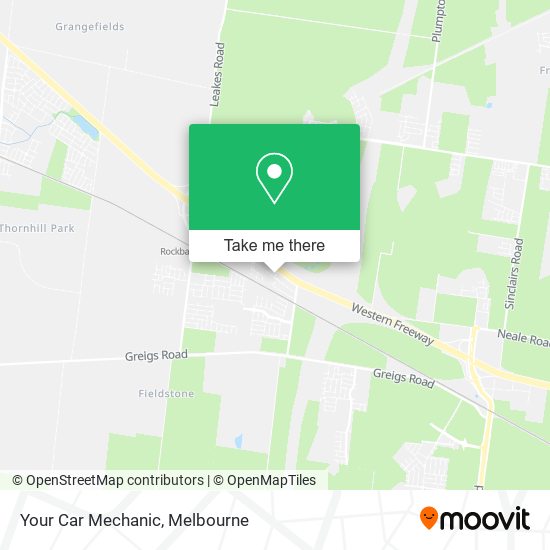 Your Car Mechanic map