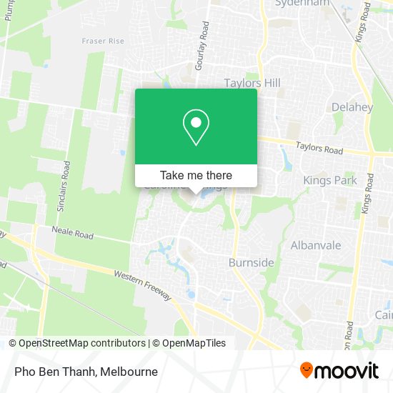 Pho Ben Thanh map