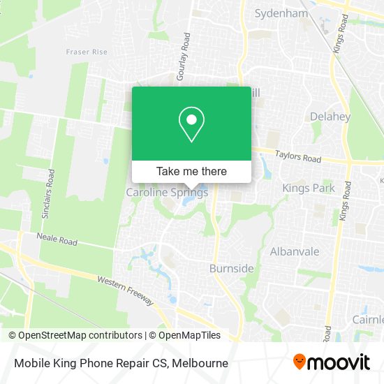 Mobile King Phone Repair CS map