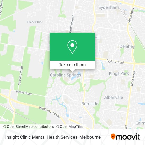 Insight Clinic Mental Health Services map