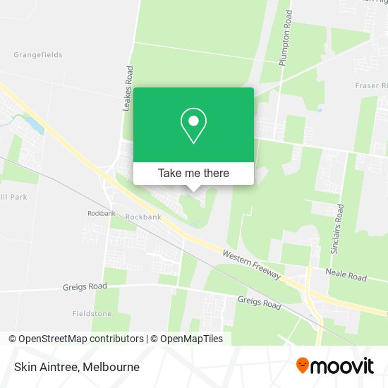 Skin Aintree map