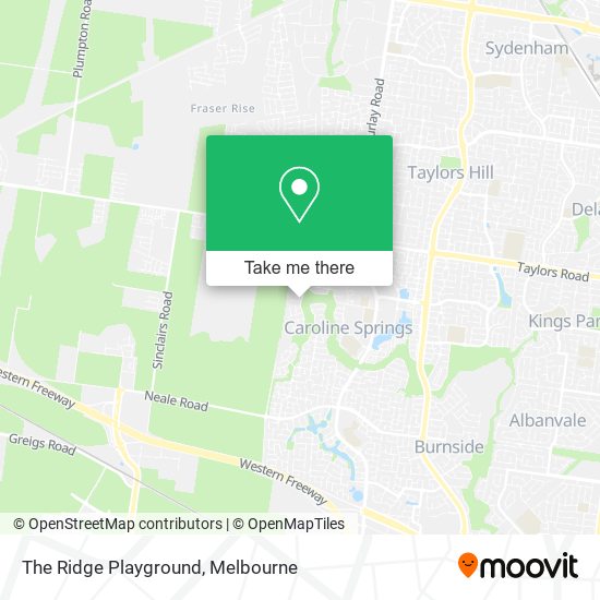 The Ridge Playground map