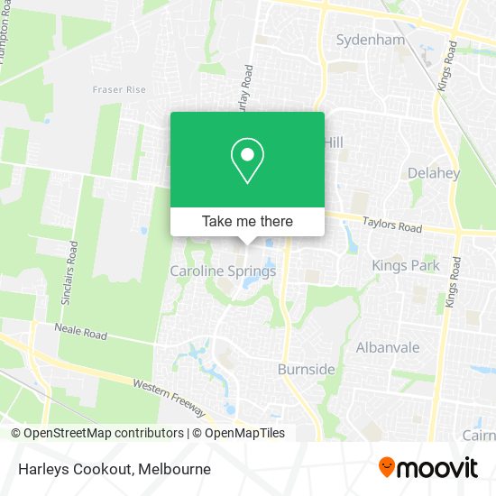 Harleys Cookout map