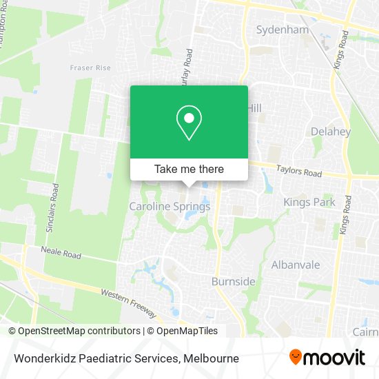 Wonderkidz Paediatric Services map