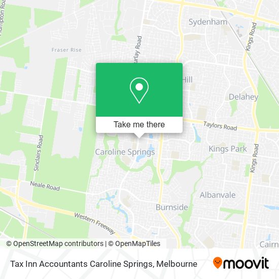 Tax Inn Accountants Caroline Springs map