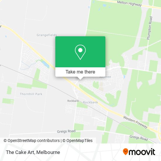 The Cake Art map