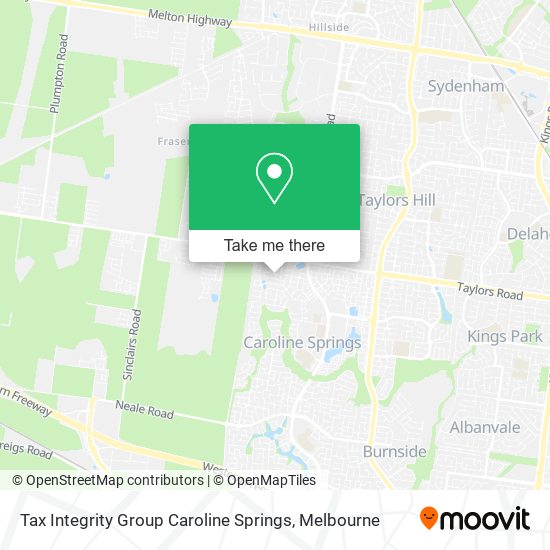 Tax Integrity Group Caroline Springs map