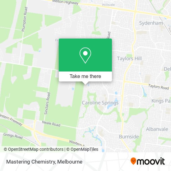 Mastering Chemistry map