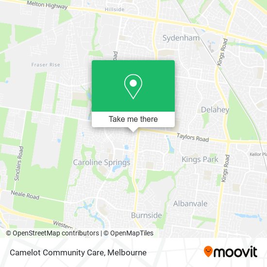 Camelot Community Care map