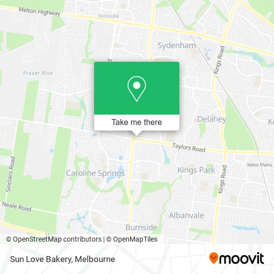Sun Love Bakery map