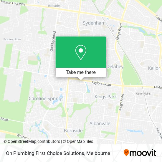 On Plumbing First Choice Solutions map