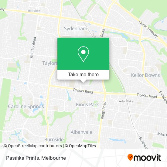Pasifika Prints map