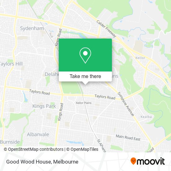 Good Wood House map