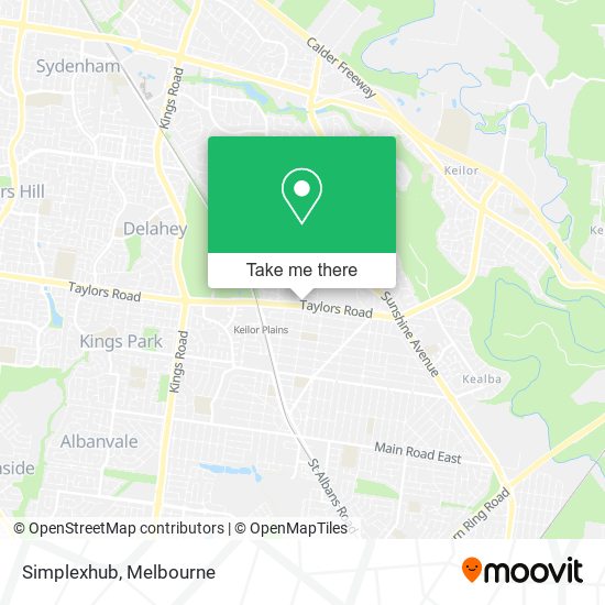 Simplexhub map