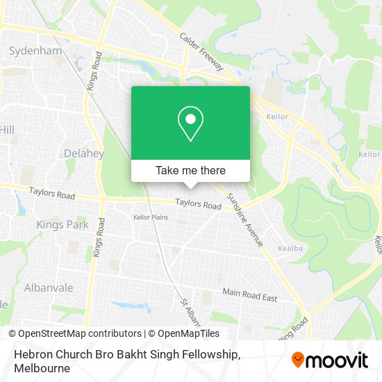 Hebron Church Bro Bakht Singh Fellowship map