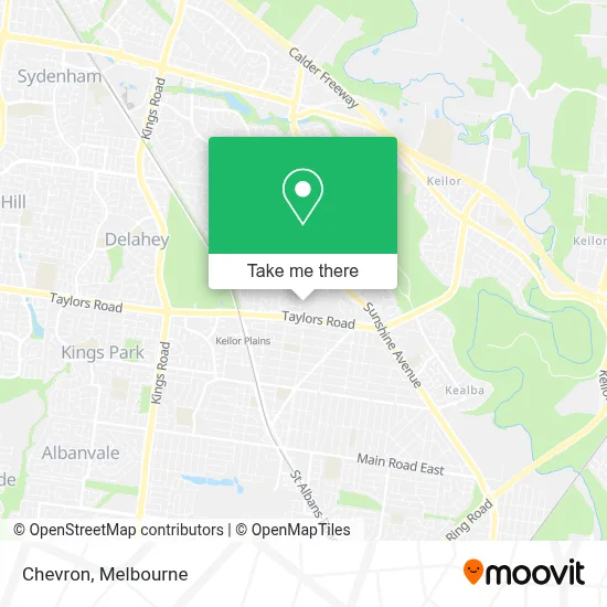 Mapa Chevron