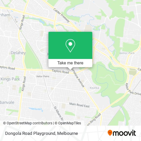 Dongola Road Playground map