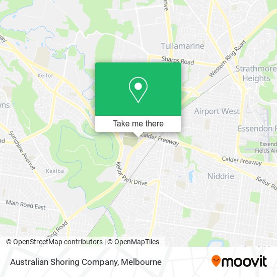 Mapa Australian Shoring Company