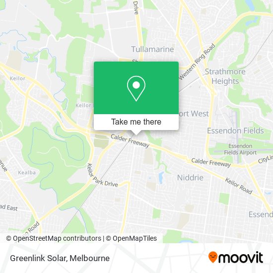 Greenlink Solar map