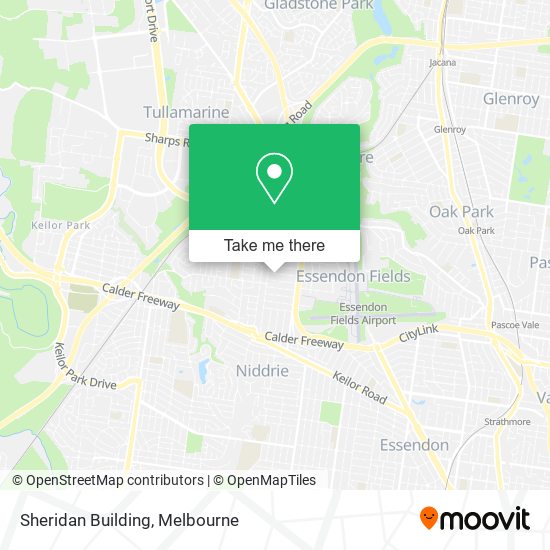 Sheridan Building map