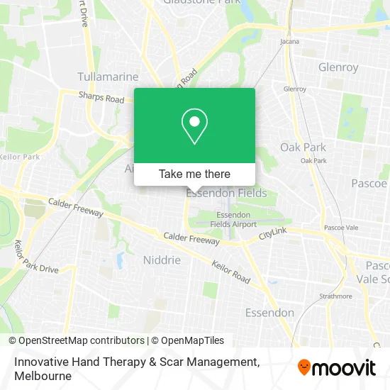 Innovative Hand Therapy & Scar Management map