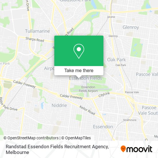 Randstad Essendon Fields Recruitment Agency map