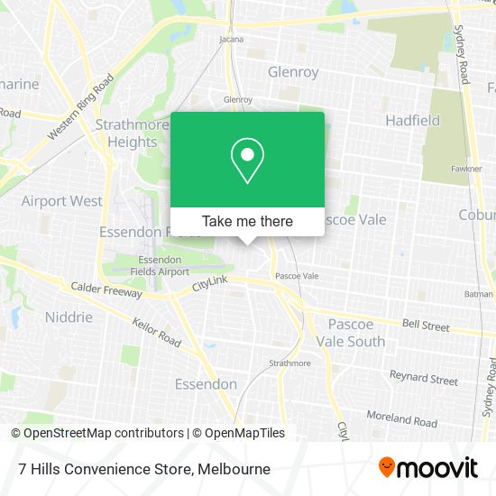 7 Hills Convenience Store map