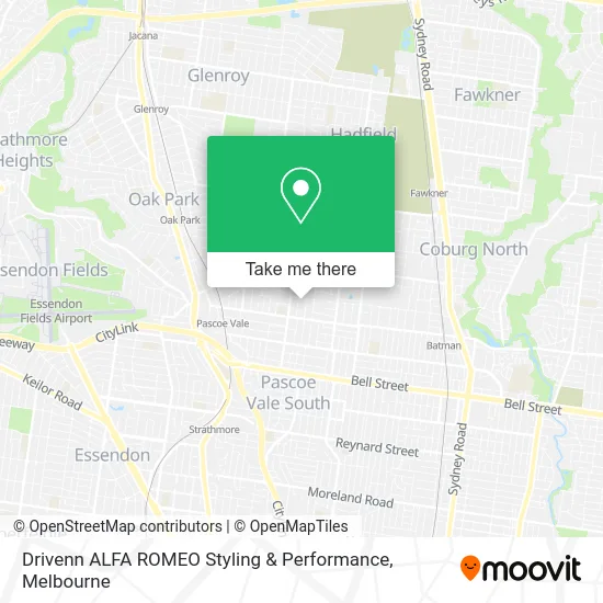 Mapa Drivenn ALFA ROMEO Styling & Performance