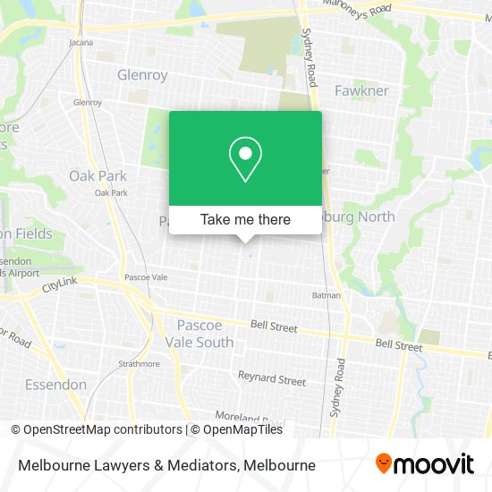 Melbourne Lawyers & Mediators map