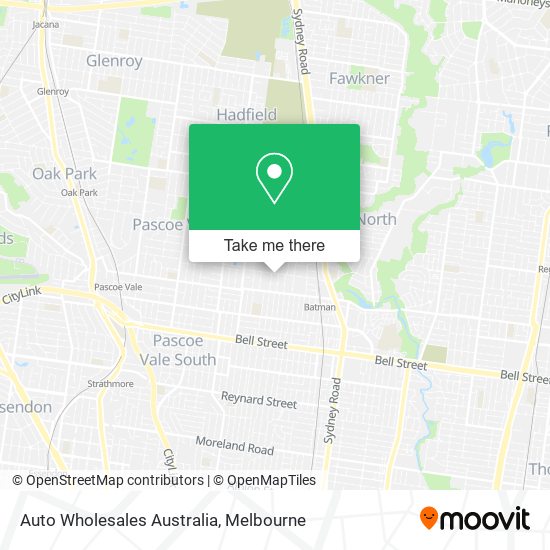 Auto Wholesales Australia map