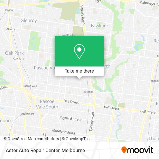 Aster Auto Repair Center map
