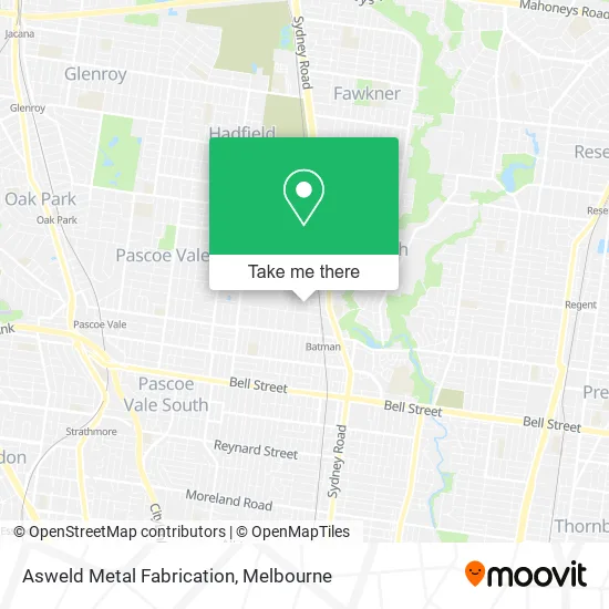 Asweld Metal Fabrication map