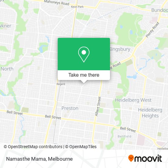Namasthe Mama map