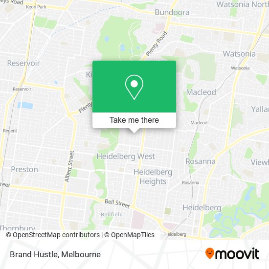 Brand Hustle map