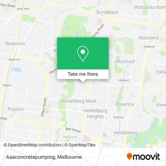 Aaaconcretepumping map