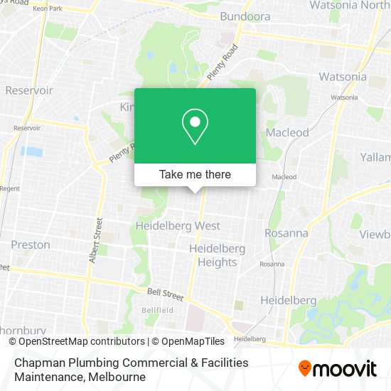 Chapman Plumbing Commercial & Facilities Maintenance map