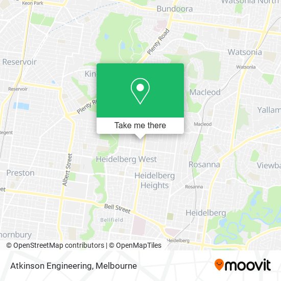 Atkinson Engineering map