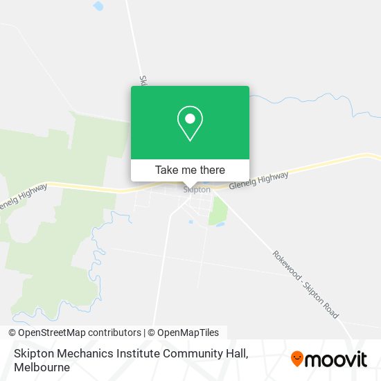 Skipton Mechanics Institute Community Hall map
