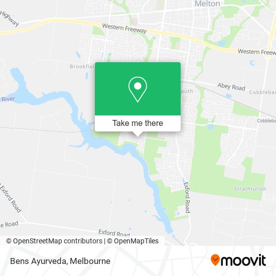 Bens Ayurveda map