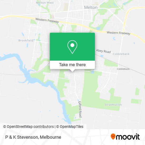 P & K Stevenson map