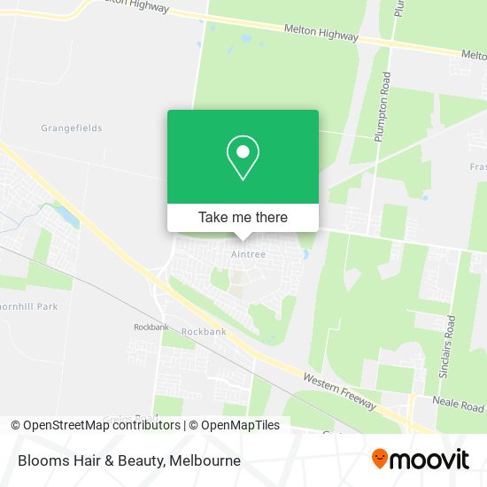 Blooms Hair & Beauty map