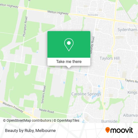 Beauty by Ruby map