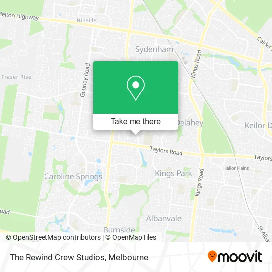 The Rewind Crew Studios map