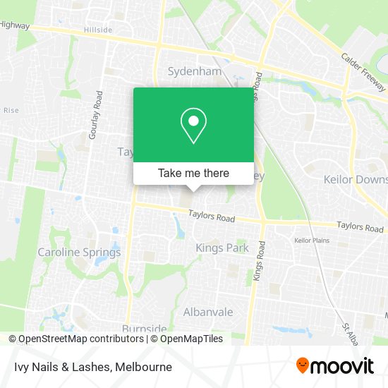 Ivy Nails & Lashes map