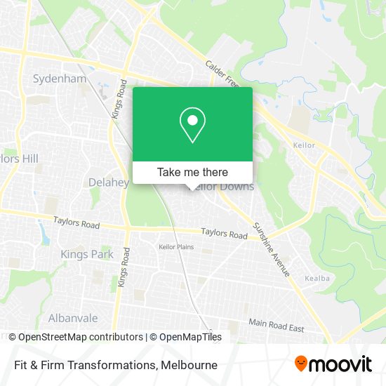 Fit & Firm Transformations map