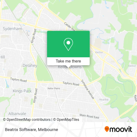 Mapa Beatrix Software